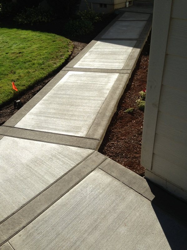 Bordered Walkway and Entry — NW Laser Screed LLC